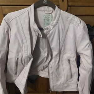 Pink Guess Leather Jacket